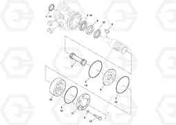 76160 Hydraulic motor ULTIMAT 200, Volvo Construction Equipment