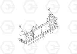 76595 Strike-off Plate Assembly ULTIMAT 200, Volvo Construction Equipment