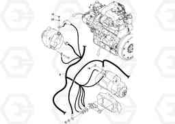 40377 Cable Harness Installation SD70D/SD70F/SD77DX/SD77F S/N 197387-, Volvo Construction Equipment