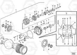 96321 Final drive L350F, Volvo Construction Equipment