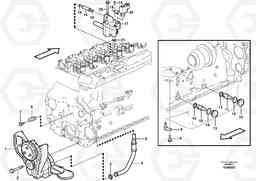 14352 Lubricating oil system EC460B SER NO INT 11515- EU&NA 80001-, Volvo Construction Equipment