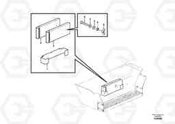 85317 Stop block holder EW230C, Volvo Construction Equipment