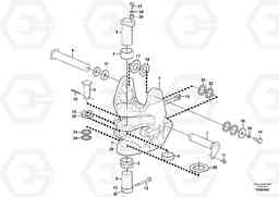 86845 Pivot pin EC35C, Volvo Construction Equipment