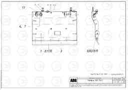 72807 Deflector for extension MB 120 ATT. SCREEDS 3,0 -16,0M ABG9820, Volvo Construction Equipment