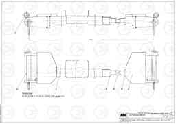 71454 Auxillary brace for extendable screed VDT 120 ATT. SCREEDS 3,0 -13,0M ABG9820, Volvo Construction Equipment