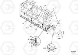69422 Heated body for extendable screed VB 79 ETC ATT. SCREEDS 2,5 - 9,0M ABG7820, ABG7820B, Volvo Construction Equipment