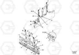 73502 Lateral Limitation VDT-V 78 ETC ATT. SCREED 2,5 - 9,0 M ABG8820/ABG8820B, Volvo Construction Equipment