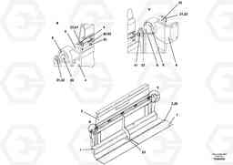 63133 Cover plate for basic screed VB-T 78 GTC ATT. SCREEDS 2,5 - 8,0M ABG5820, Volvo Construction Equipment