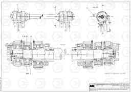 65196 Adjustable bearing for extension MB 122 VARIO ATT.SCREEDS  4,5 -12,0M ABG8820, ABG8820B, Volvo Construction Equipment