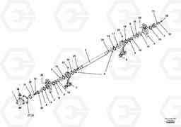 69675 Tamper drive shaft for tamper/basic screed VB 79 ETC ATT. SCREEDS 2,5 - 9,0M ABG7820, ABG7820B, Volvo Construction Equipment