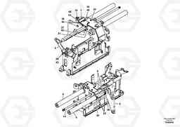 69976 Screed guide for basic screed VDT-V 78 GTC ATT. SCREEDS 2,5 - 9,0M AGB8820, AGB8820B, Volvo Construction Equipment