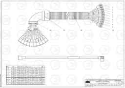 68914 Cableloom Ignition Wire VB 50 ATT. SCREEDS 2,0 - 5,0M ABG3870, Volvo Construction Equipment