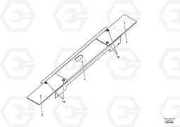 69636 Cover plate for tamper knife on basic screed VB-T 78 ETC ATT. SCREEDS 2,5 - 8,0M ABG6820, Volvo Construction Equipment