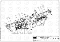 74415 Combination of support plates per working widths and auger extension VB 78 ETC ATT. SCREED 2,5 - 9,0 M ABG5770, ABG5870, ABG6870, Volvo Construction Equipment