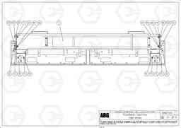 71766 Hinged walkway VB 88 GTC ATT. SCREEDS 3,0 - 9,0M ABG6870, Volvo Construction Equipment