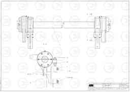 62436 Drive shaft for extension MB 120 ATT. SCREEDS 3,0 -16,0M ABG9820, Volvo Construction Equipment