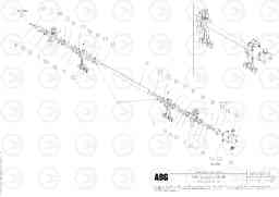 74959 Tamper drive shaft for tamper/basic screed VB 88 ETC ATT. SCREED 3,0 - 10,0M ABG6820, ABG7820/ABG7820B, Volvo Construction Equipment