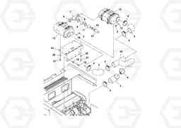 56291 Air Intake Assembly MT2000 S/N 197282,198000-, Volvo Construction Equipment