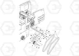 78338 Drive Belt Assembly MT2000 S/N 197282,198000-, Volvo Construction Equipment