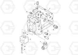 71655 Propulsion Pump Assembly MT2000 S/N 197282,198000-, Volvo Construction Equipment