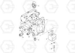 57154 Propulsion Pump Assembly MT2000 S/N 197282,198000-, Volvo Construction Equipment
