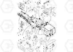 104379 Work light Installation MT2000 S/N 197282,198000-, Volvo Construction Equipment