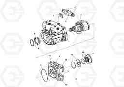 98851 Propulsion Pump MT2000 S/N 197282,198000-, Volvo Construction Equipment