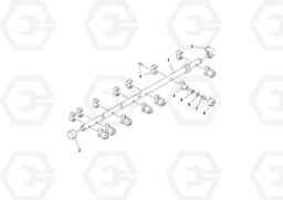 75651 Spray Bar Assembly MT2000 S/N 197282,198000-, Volvo Construction Equipment