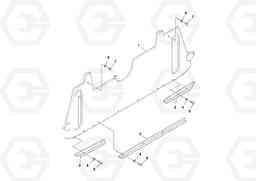 106642 Side Skirt Assembly, Rh MT2000 S/N 197282,198000-, Volvo Construction Equipment