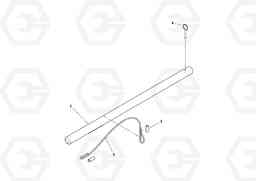 17622 Leg Lock Bar Assembly MT2000 S/N 197282,198000-, Volvo Construction Equipment