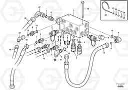 83204 Hydraulic brake system, motor unit, valve body A35E FS FULL SUSPENSION, Volvo Construction Equipment