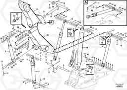 106326 Links to boom, adjustable EW160C, Volvo Construction Equipment