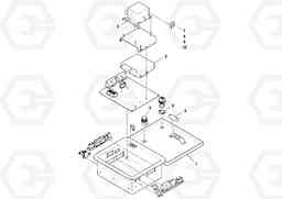 56558 Rear I/o Box Assembly MT2000 S/N 197282,198000-, Volvo Construction Equipment