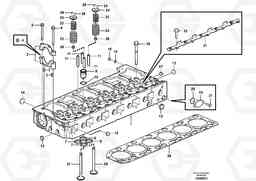 59560 Cylinder head - D9 G900 MODELS S/N 39300 -, Volvo Construction Equipment