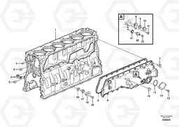 69908 Cylinder block FB2800C, Volvo Construction Equipment