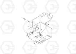 80667 Manifold MT2000 S/N 197282,198000-, Volvo Construction Equipment