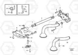 25884 Lubricating oil system A30E, Volvo Construction Equipment