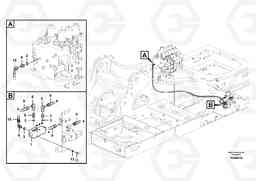 96454 Working hydraulic, hammer and shear for 2nd pump flow EC330B SER NO INT 10713- EU&NA 80001-, Volvo Construction Equipment