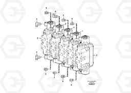 67556 Main control valve FBR2800C, Volvo Construction Equipment
