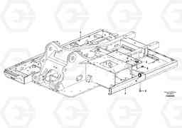 51555 Upper frame EC210C, Volvo Construction Equipment