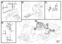 58504 Working hydraulic, hammer and shear for 1st pump flow EC360CHR HIGH REACH DEMOLITION, Volvo Construction Equipment