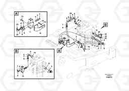 61516 Working hydraulic, hammer and shear for 2nd pump flow EC180B, Volvo Construction Equipment