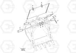 44930 Links to bucket EC180B, Volvo Construction Equipment