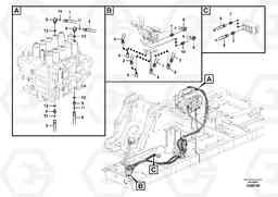 57617 Servo system, control valve to remote control valve EC460CHR HIGH REACH DEMOLITION, Volvo Construction Equipment