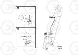 57629 Working hydraulic, dipper arm rupture EC460CHR HIGH REACH DEMOLITION, Volvo Construction Equipment