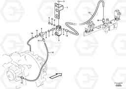 35539 Compressed air system, Automatic unit ATC A40E FS FULL SUSPENSION, Volvo Construction Equipment