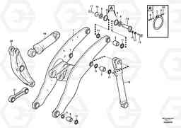 3282 Lifting framework with assembly parts L350F, Volvo Construction Equipment