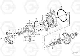 70958 Oil pump FBR2800C, Volvo Construction Equipment