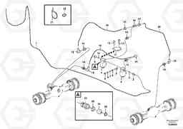 46465 Feed lines A40E FS FULL SUSPENSION, Volvo Construction Equipment