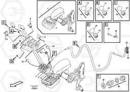81747 Cable harness, four-lever el.hydraulic servo L120F, Volvo Construction Equipment
